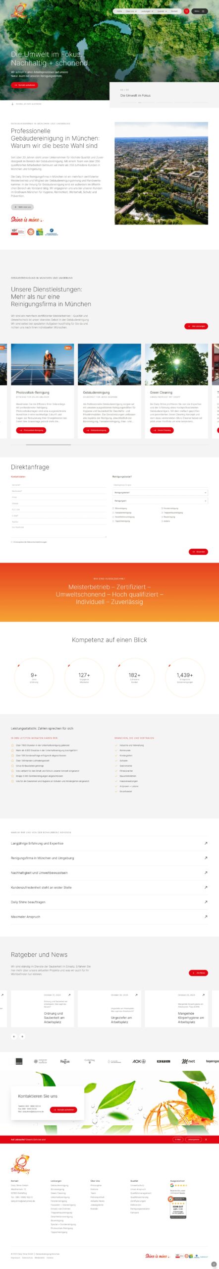 Referenz Dailyshine Startseite