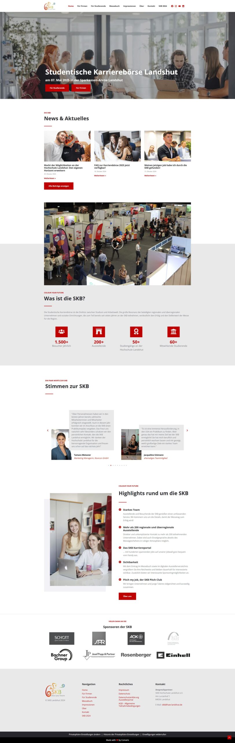 Referenz SKB Landshut Startseite