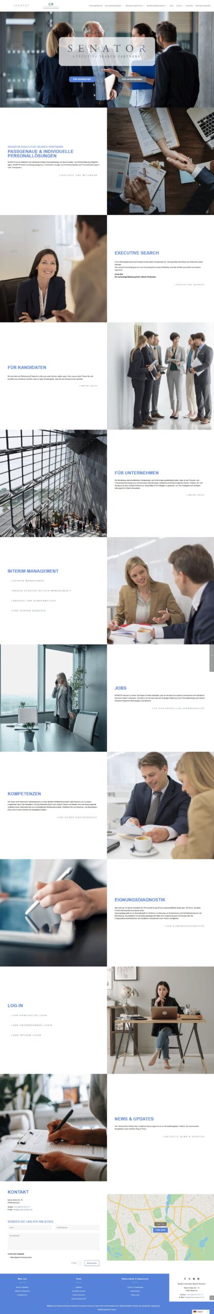 Referenz Senator Partners Startseite