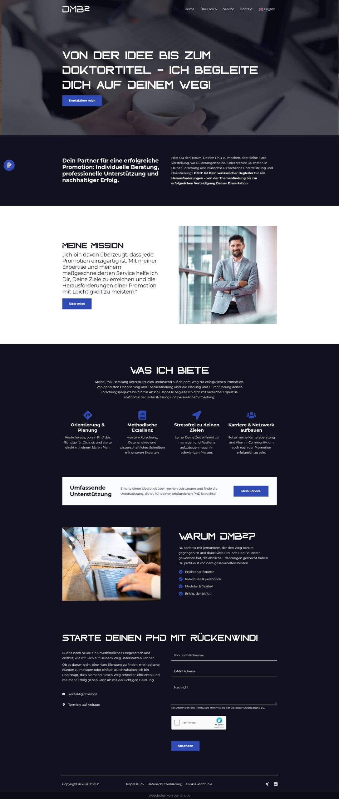 Referenz DMB2 Startseite