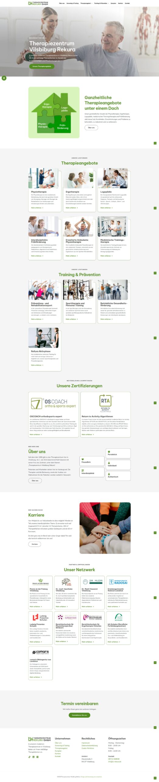 Referenz TZ Rekura Startseite